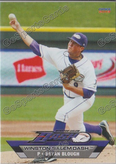 2013 Winston Salem Dash Bryan Blough