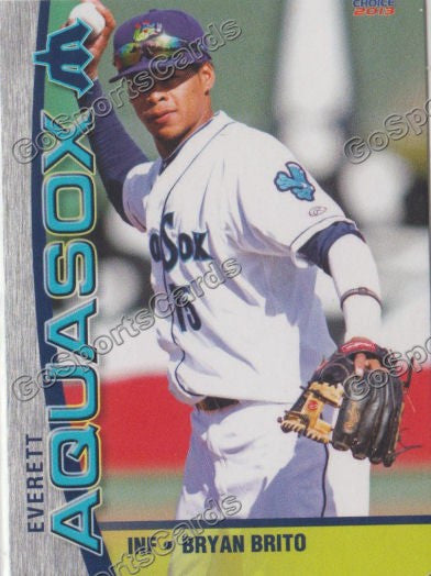 2013 Everett AquaSox Bryan Brito