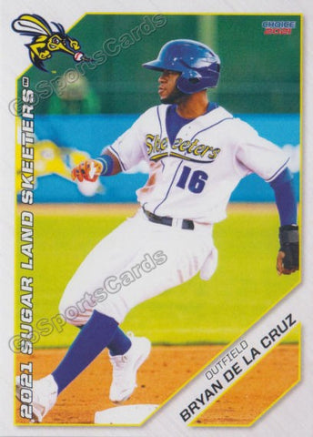 2021 Sugar Land Skeeters Bryan De La Cruz