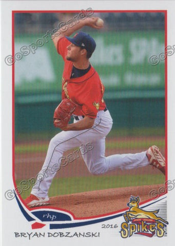 2016 State College Spikes Bryan Dobzanski