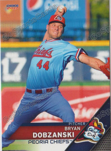 2017 Peoria Chiefs Bryan Dobzanski