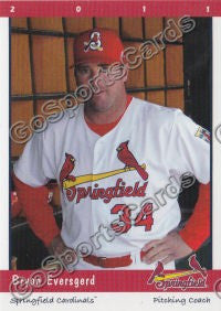 2011 Springfield Cardinals Bryan Eversgerd