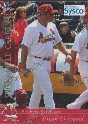 2012 Springfield Cardinals SGA Bryan Eversgerd
