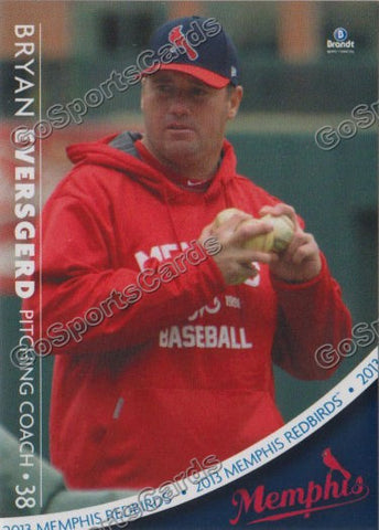 2013 Memphis Redbirds Bryan Eversgerd
