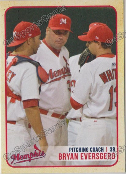 2014 Memphis Redbirds Bryan Eversgerd