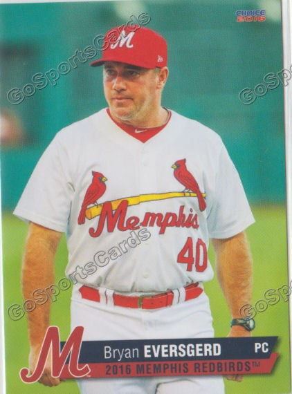 2016 Memphis Redbirds Bryan Eversgerd