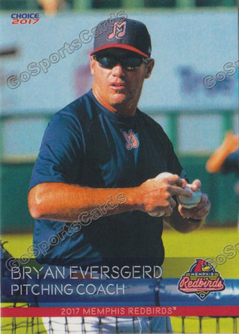 2017 Memphis Redbirds Bryan Eversgerd