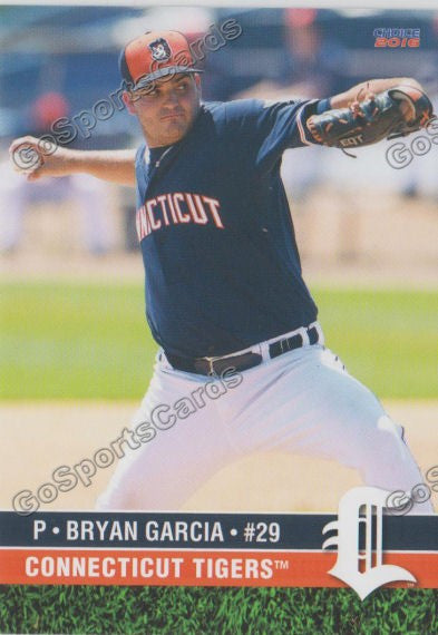 2016 Connecticut Tigers Bryan Garcia