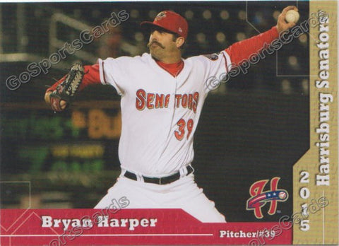 2015 Harrisburg Senators Bryan Harper