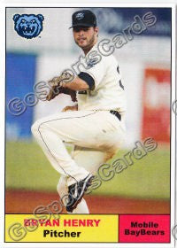 2010 Mobile BayBears Bryan Henry