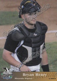2011 Missoula Osprey Bryan Henry