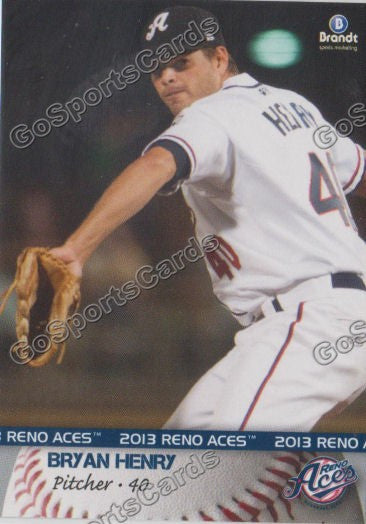 2013 Reno Aces Bryan Henry