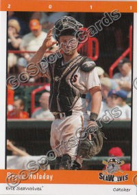 2011 Erie Seawolves Bryan Holaday