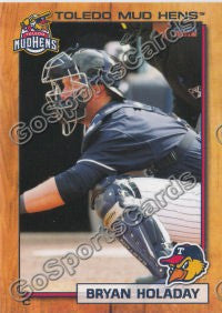2012 Toledo Mud Hens Bryan Holaday