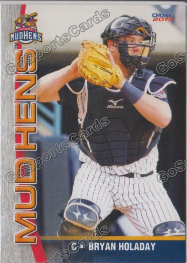 2013 Toledo Mud Hens Bryan Holaday