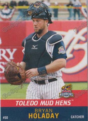 2015 Toledo Mud Hens Bryan Holaday