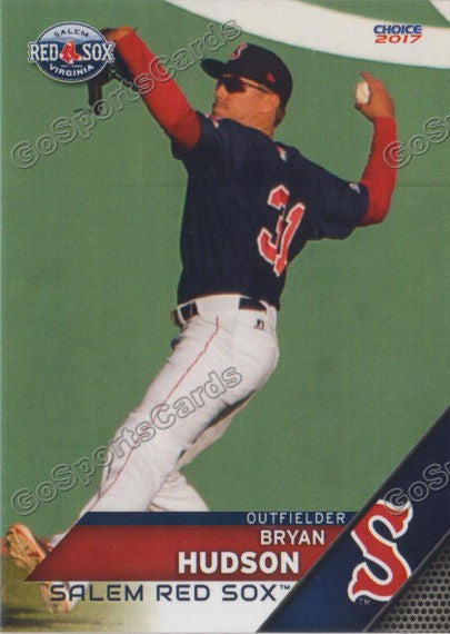2017 Salem Red Sox Bryan Hudson