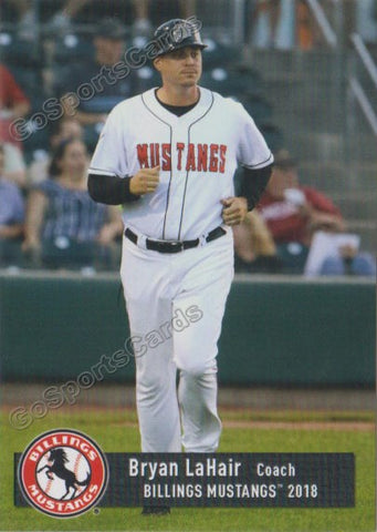 2018 Billings Mustangs Bryan LaHair