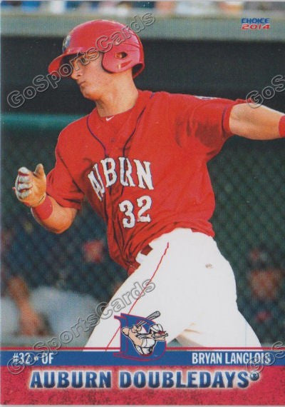 2014 Auburn Doubledays Brian Bryan Langlois