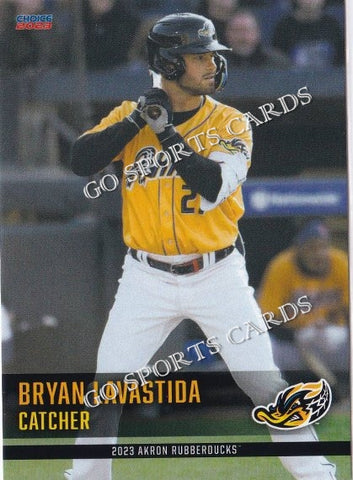 2023 Akron Rubberducks Bryan Lavastida