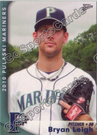 2010 Pulaski Mariners Bryan Leigh