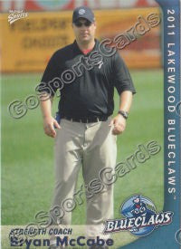 2011 Lakewood BlueClaws Bryan McCabe