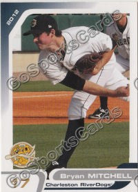 2012 Charleston Riverdogs Bryan Mitchell