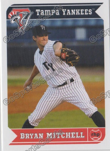 2013 Tampa Yankees Bryan Mitchell