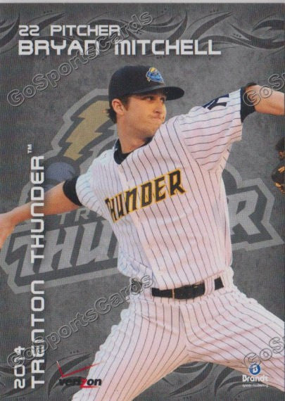 2014 Trenton Thunder Bryan Mitchell