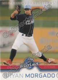 2012 Lakewood BlueClaws Bryan Morgado