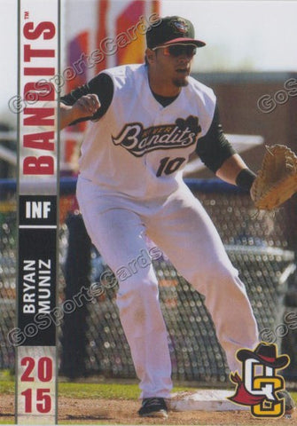 2015 Quad Cities River Bandits Bryan Muniz