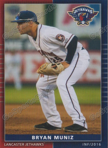 2016 Lancaster JetHawks Bryan Muniz