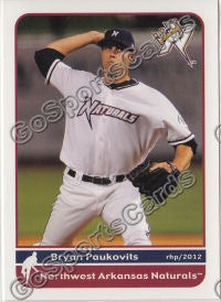 2012 Northwest Arkansas Naturals Bryan Paukovits