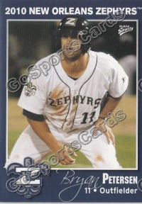 2010 New Orleans Zephyrs Bryan Petersen