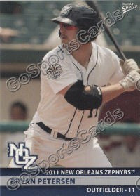 2011 New Orleans Zephyrs Bryan Petersen
