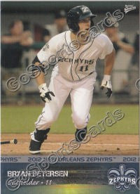 2012 New Orleans Zephyrs Bryan Petersen