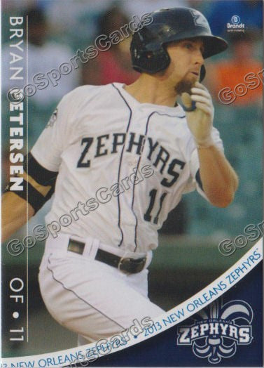 2013 New Orleans Zephyrs Bryan Petersen