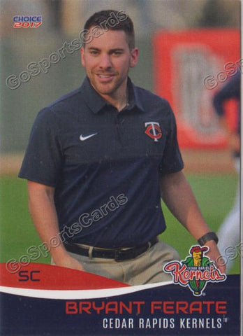 2017 Cedar Rapids Kernels Bryan Ferate