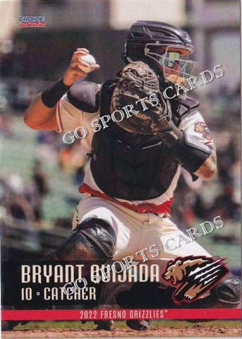 2022 Fresno Grizzlies Bryant Quijada