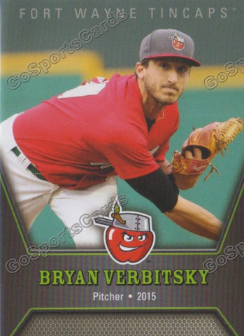 2015 Fort Wayne Tincaps Bryan Verbitsky