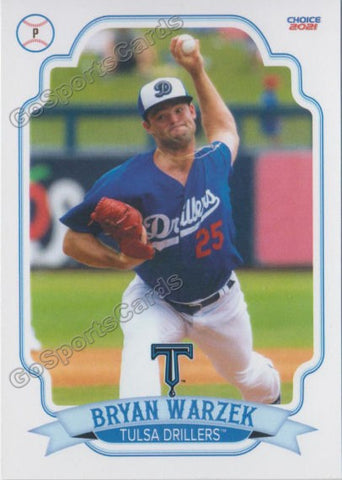 2021 Tulsa Drillers Bryan Warzek