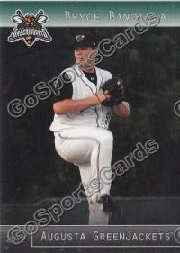 2012 Augusta GreenJackets Bryce Bandilla