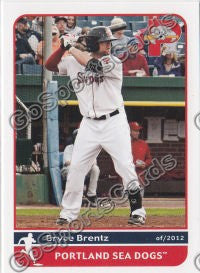 2012 Portland Sea Dogs Bryce Brentz