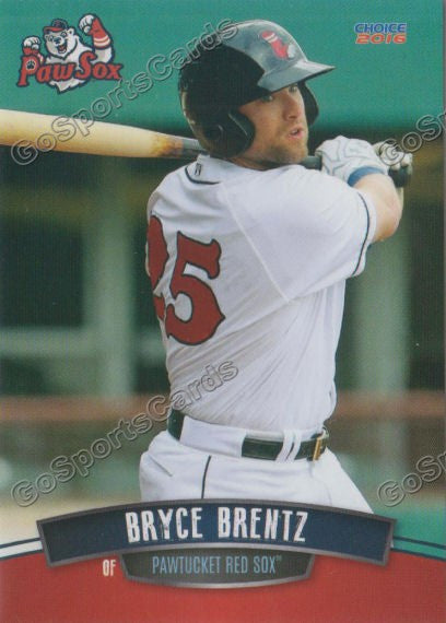 2016 Pawtucket Red Sox Bryce Brentz