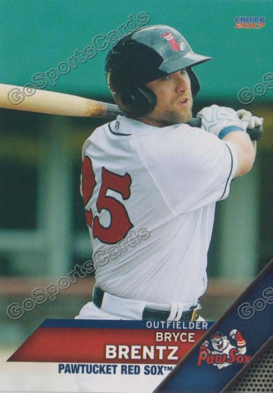 2017 Pawtucket Red Sox Bryce Brentz