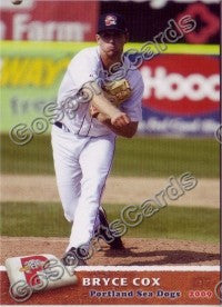 2009 Portland Sea Dogs Bryce Cox