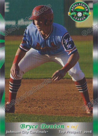 2016 Appalachian League Top Prospect Appy Bryce Denton