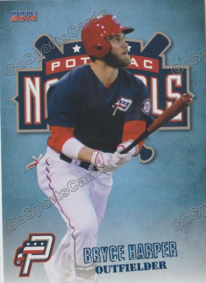 2014 Potomac Nationals Bryce Harper