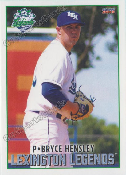 2019 Lexington Legends Bryce Hensley