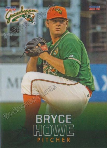 2018 Greensboro Grasshoppers Bryce Howe
